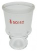 Vaso de vidrio boro junta 50/42  Luzeren