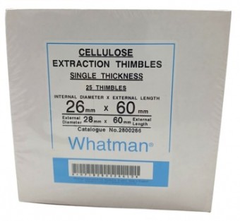 Cartucho de extraccion CE 26*60mm WHATMAN