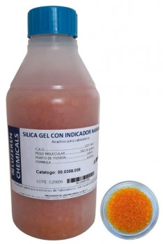 Silicagel con indicador perlas 3-5mm 1kg Luzeren