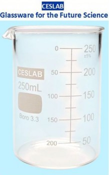 Vaso de precipitado forma baja 250ml CESLAB
