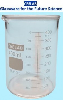 Vaso de precipitado forma baja 400ml CESLAB