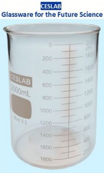 Vaso de precipitado forma baja 2L CESLAB