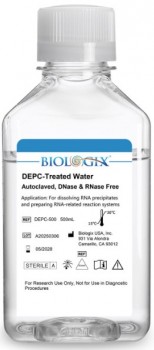 Agua con DEPC ultrapura esteril  Biologix