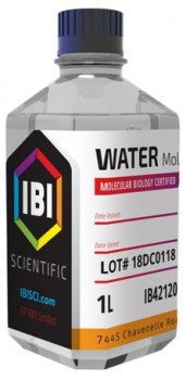 Agua libre de nucleasas 1L IBI Scientific