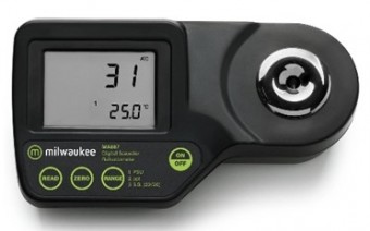 Refractometro digital 0 - 50 PSU  Milwaukee