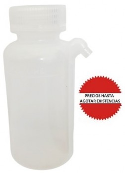 Piceta de LDPE sin punta 250ml Luzeren