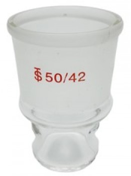 Vaso de vidrio boro junta 50/42  Luzeren