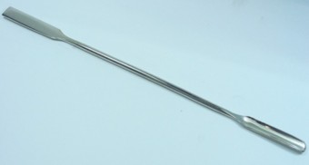 Espatula doble plana y acanalada 210mm Luzeren