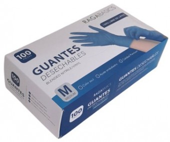 Guante de nitrilo mediano  Luzeren