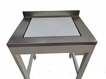 Mesa para balanza con placa de marmol Luzeren