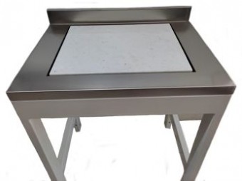 Mesa para balanza con placa de marmol Luzeren