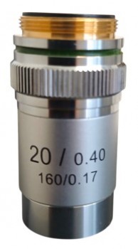 Objetivo planacromatico 20X Luzeren