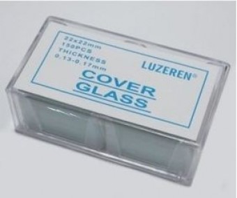 Cubreobjetos de vidrio 22*22mm Luzeren